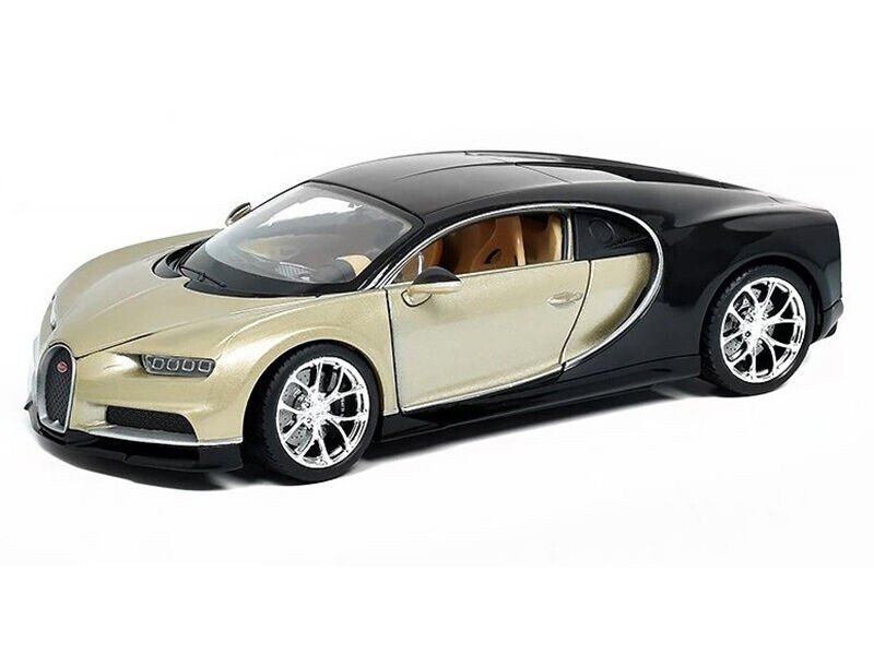 Welly Bugatti Chiron 1:24 zlato-černé